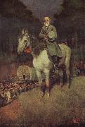 Howard Pyle General lee on his Famous appointment Sweden oil painting artist